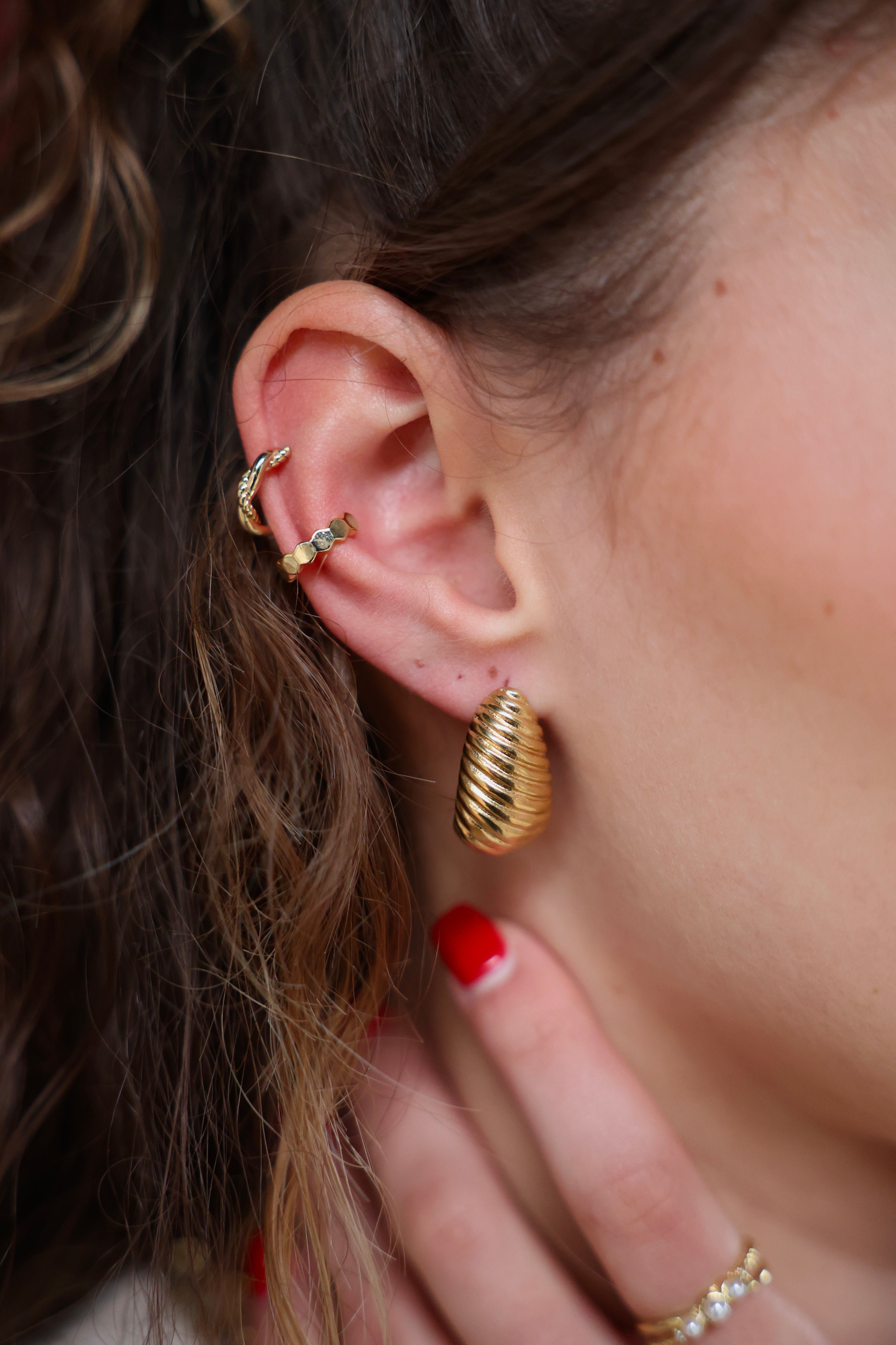 Alina - Earcuff - Stainless Steel