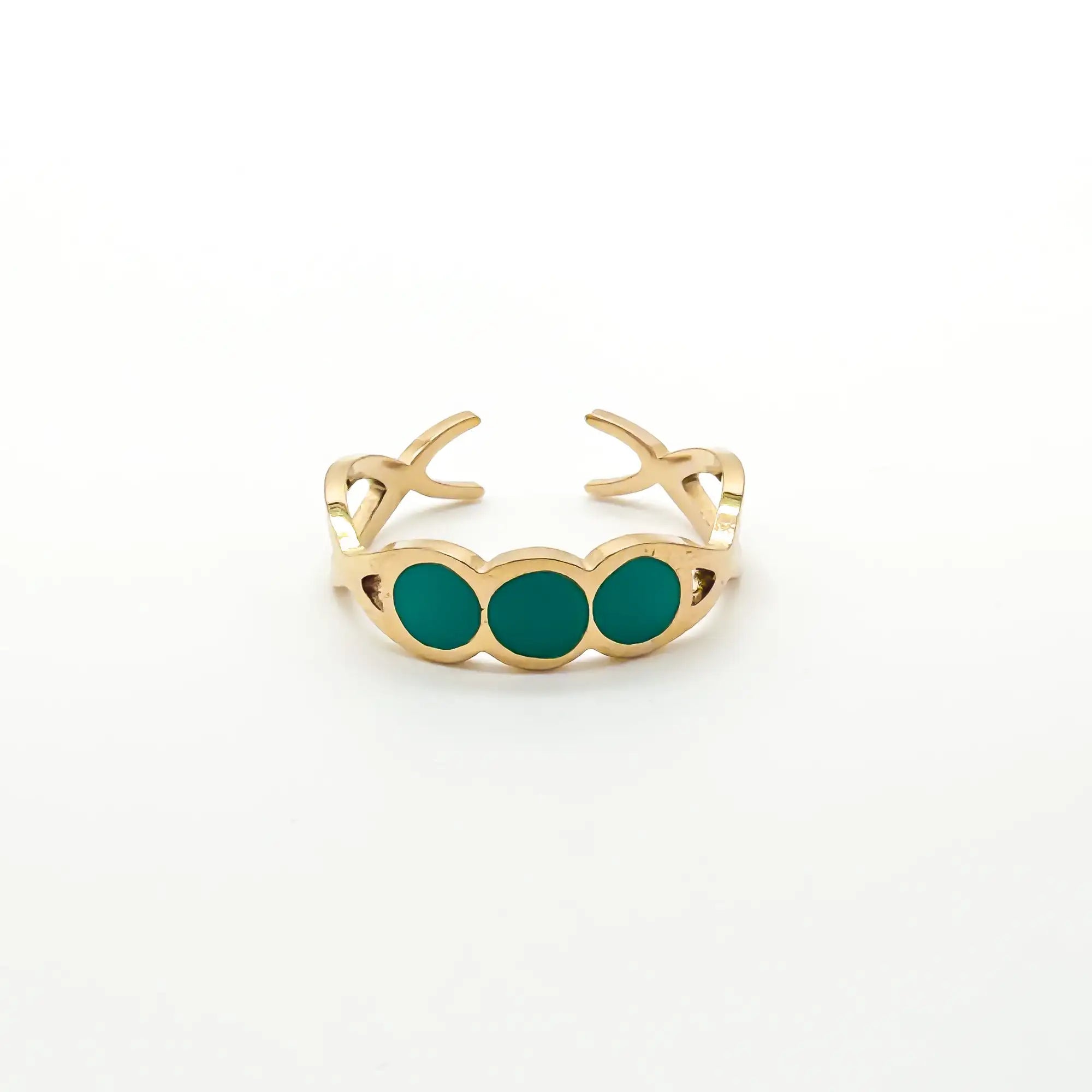 Aliya - Ring - Stainless Steel - Adjustable