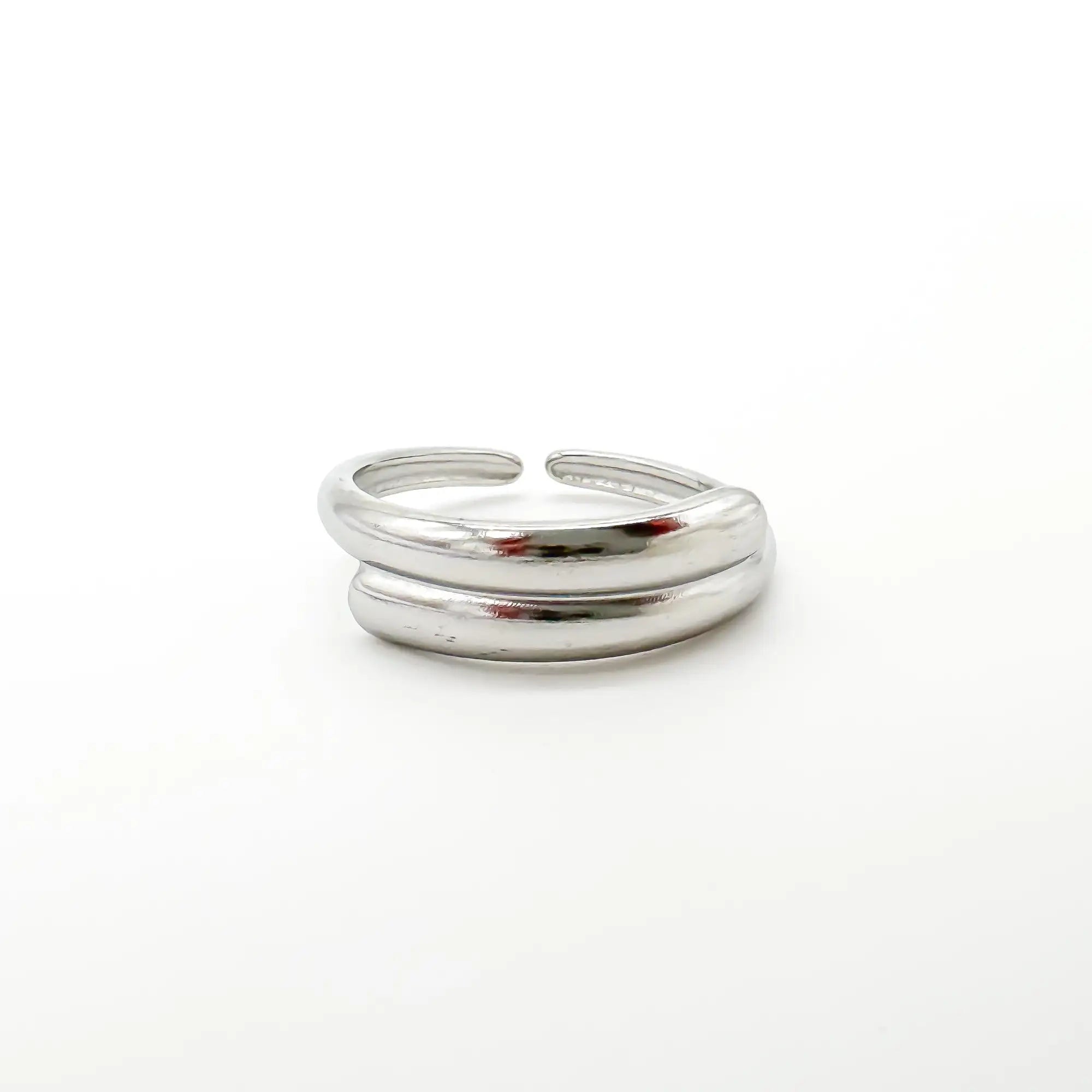 Ell - Ring - Stainless Steel - Adjustable