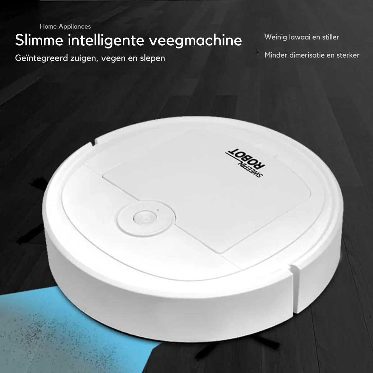Stella Oro™ - Sweepin Robot - Slimme Draadloze Robotstofzuiger voor Eenvoudige Reiniging
