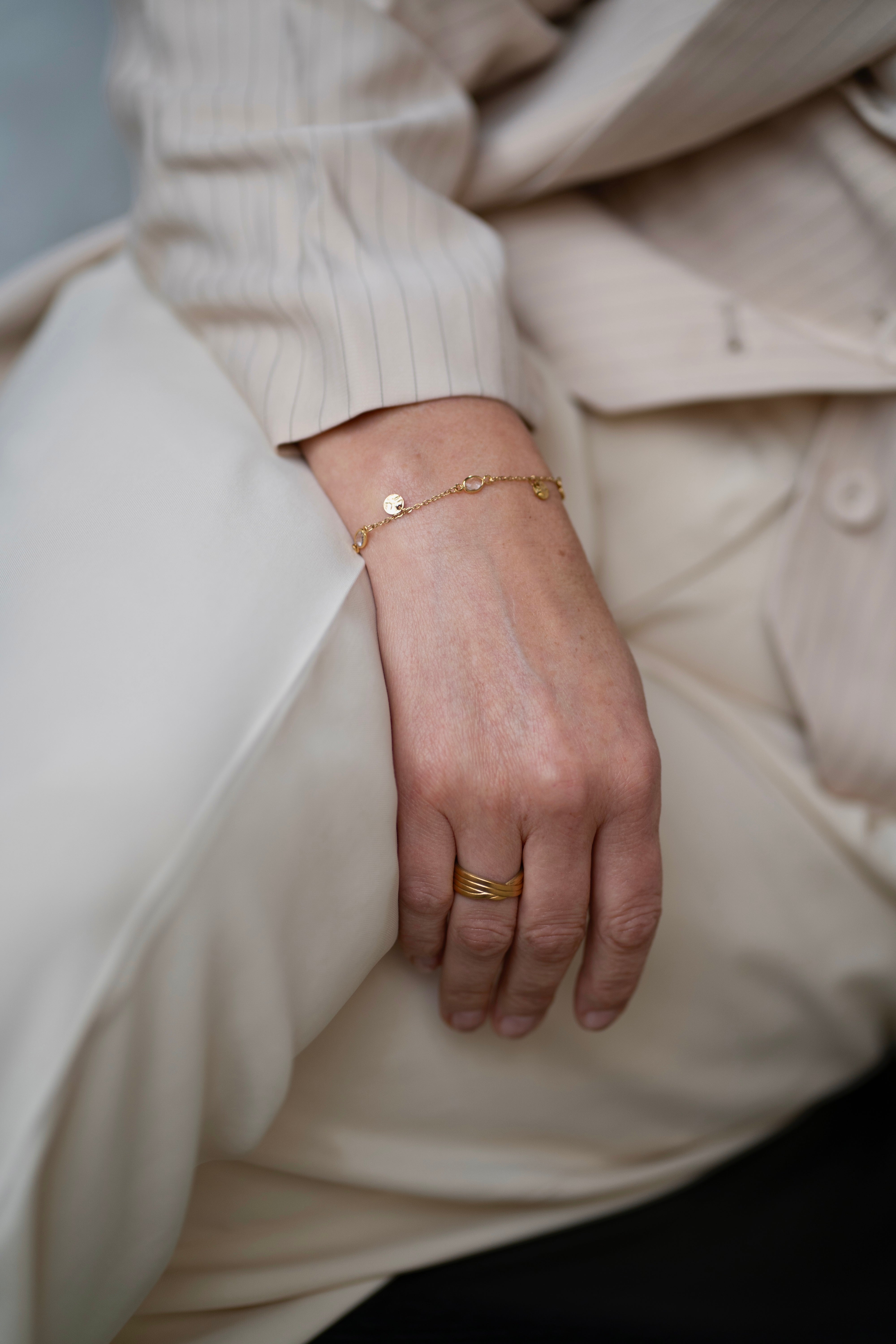 Aveline - Ring - Stainless Steel - Adjustable
